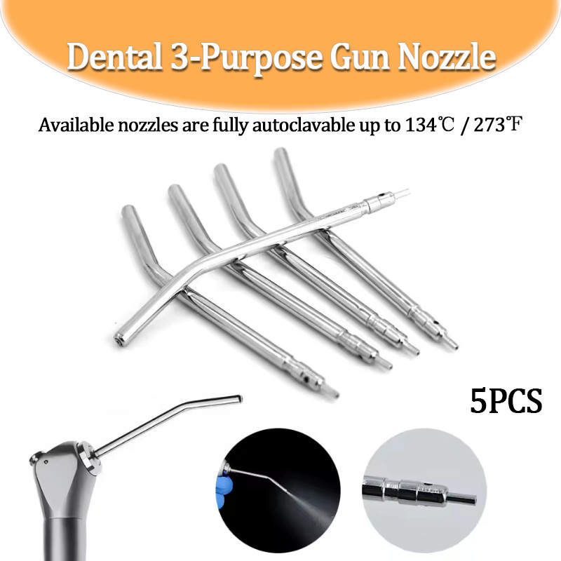 Teeth Whitening Tips - Nozel Pistol Gigi 3-Fungsi Baja Tahan