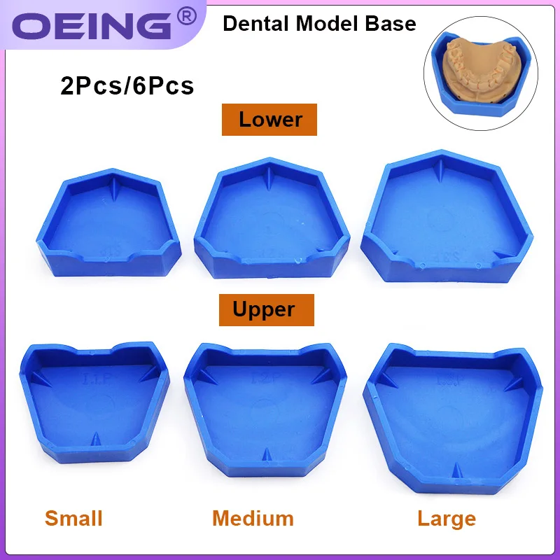 Teeth Whitening Tray - Model gigi plester silikon dasar 2/6