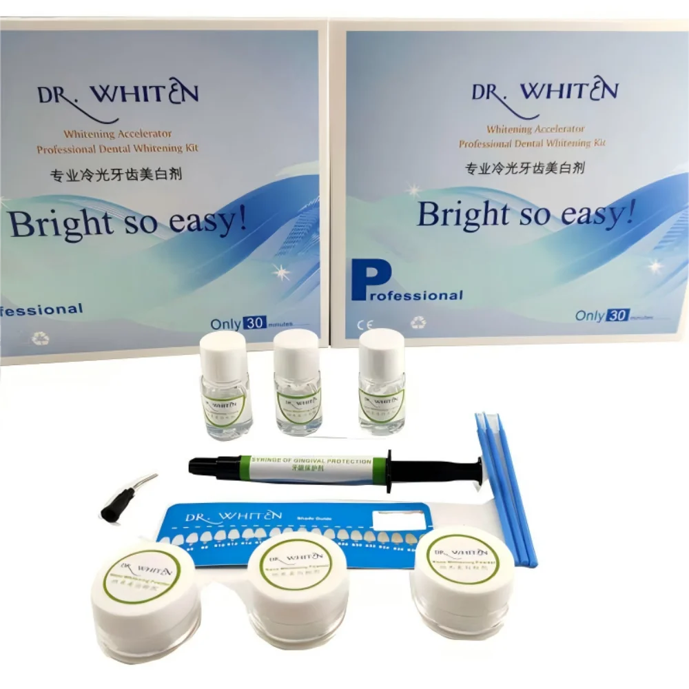 Teeth Whitening Hismile - Set Pemutih Gigi 35% HP Bleaching
