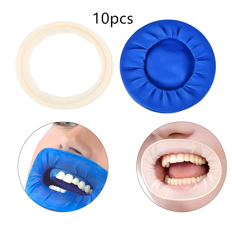 Teeth Whitening Gingival Barrier - 10 Buah Karet Gigi Sekali Pakai