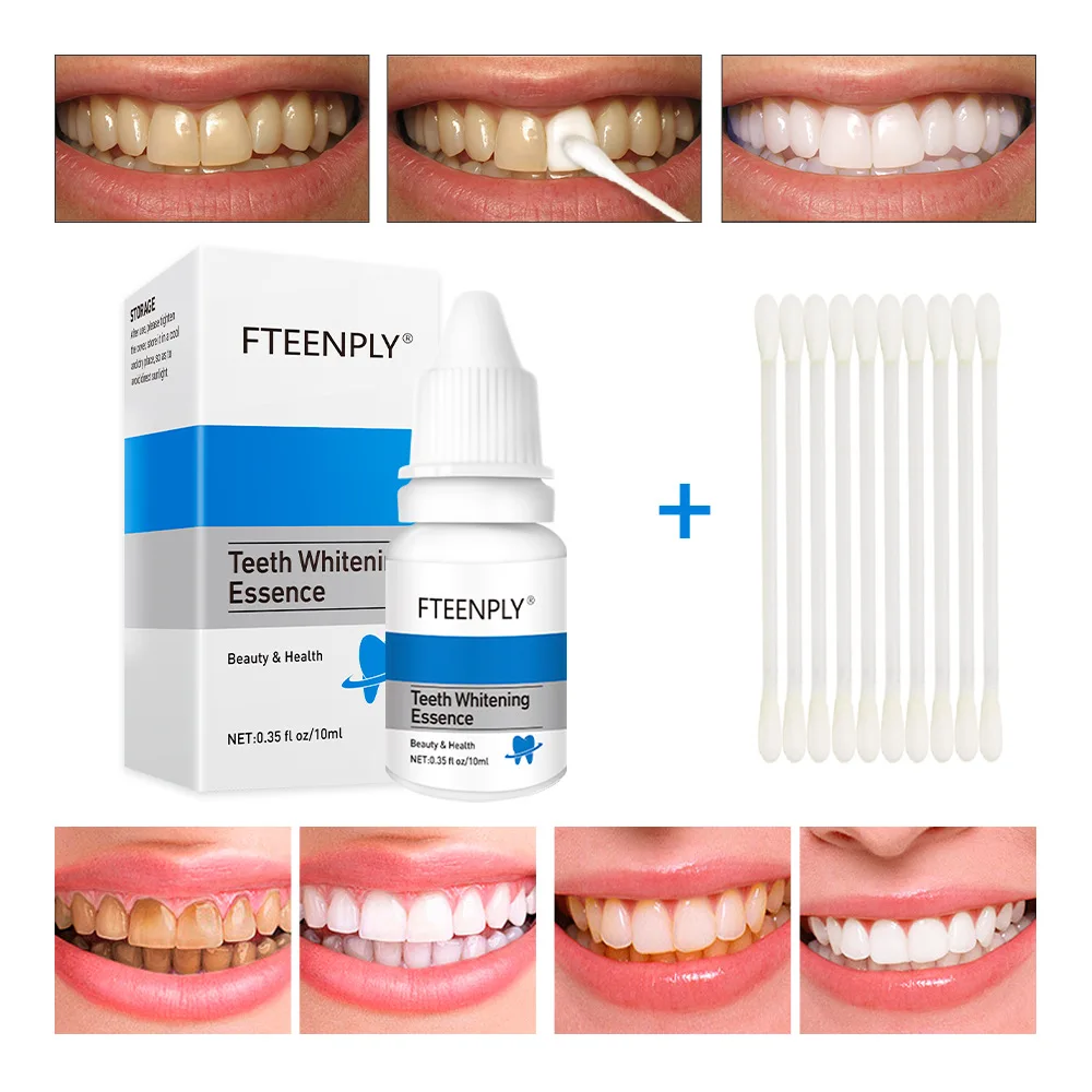 Teeth Whitening Cream - FTEENPLY Bubuk Esensi Pemutih Gigi Serum