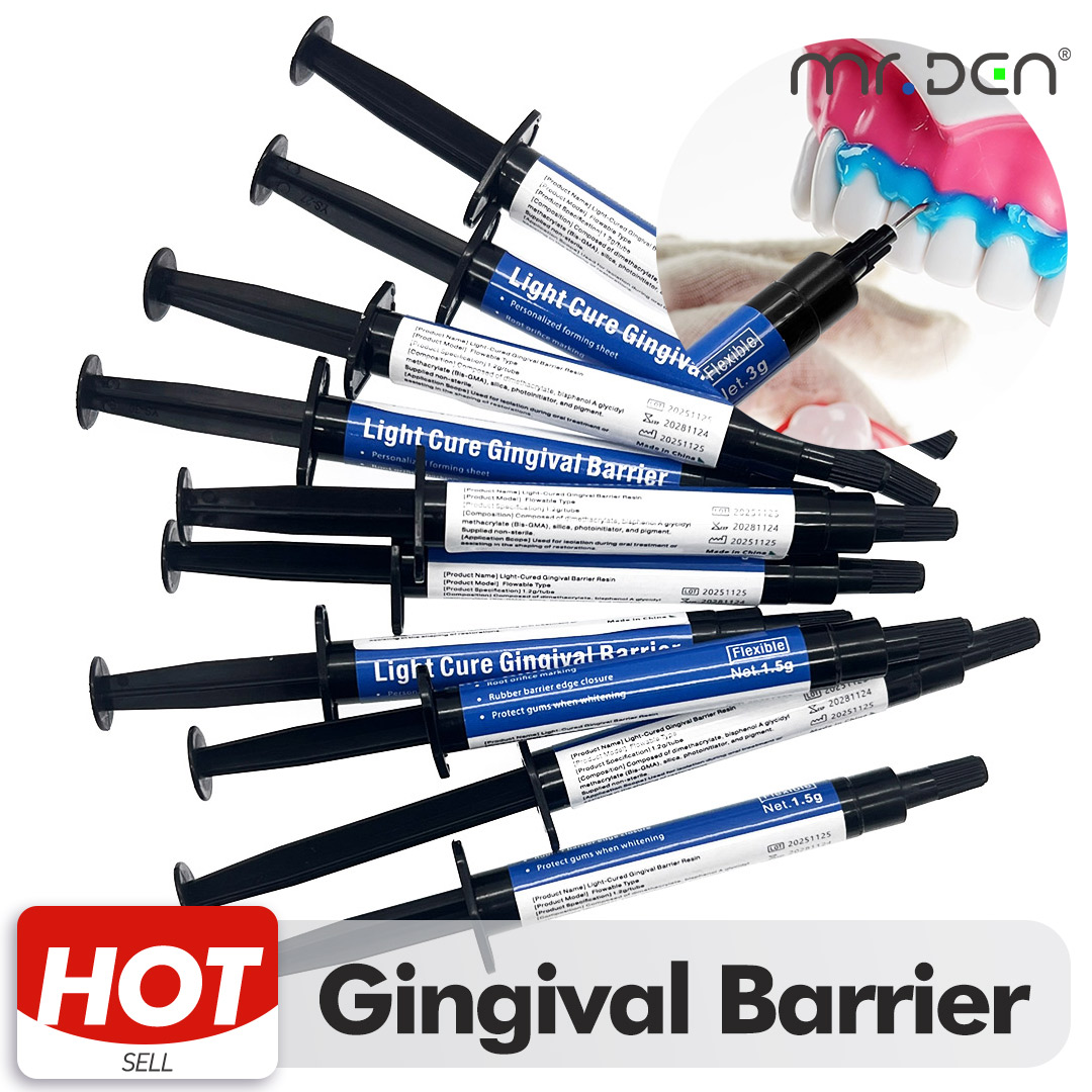 Teeth Whitening Gingival Barrier - Pelindung Gusi Gigi Resin Pengeras Cahaya