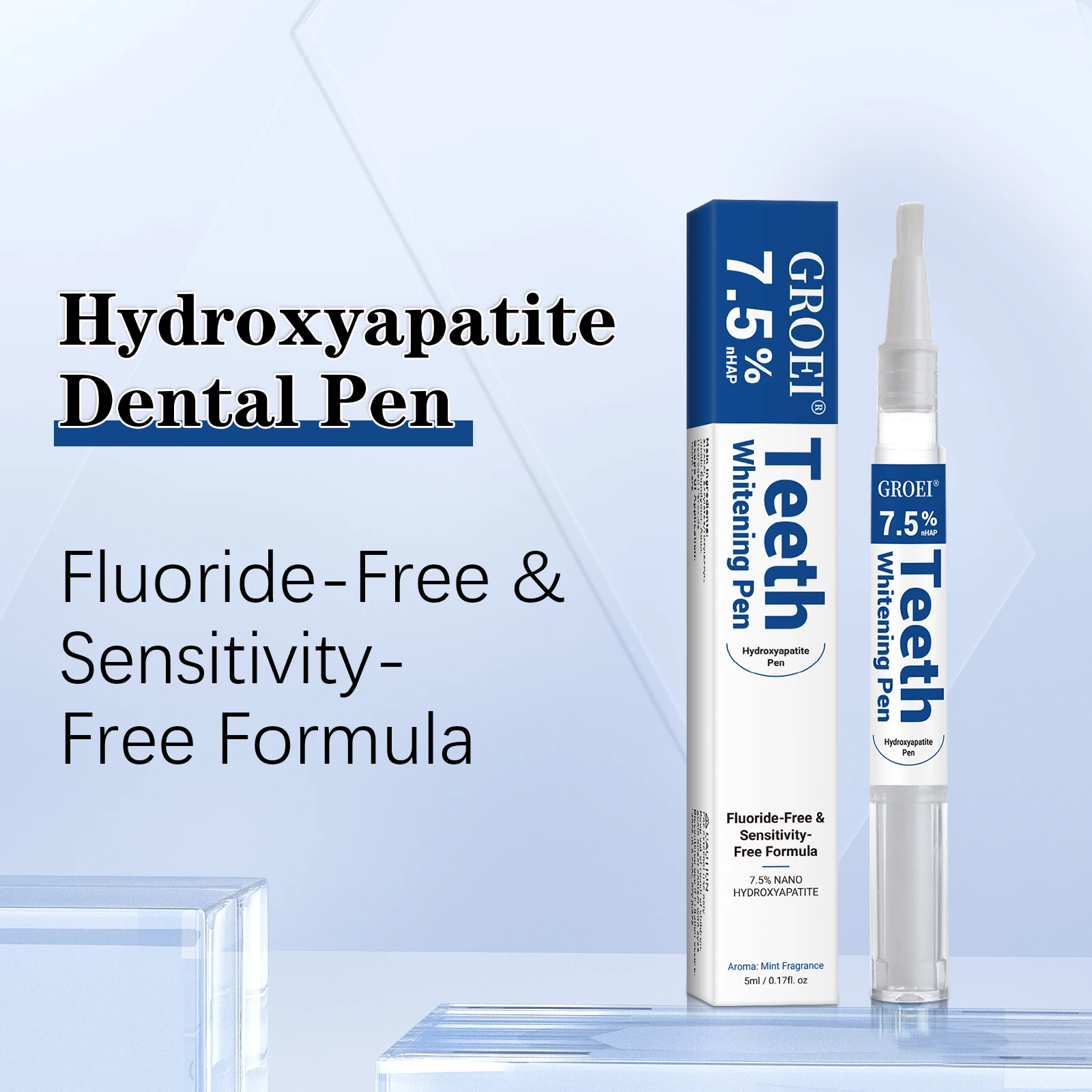 Pena Pemutih Gigi Hidroksiapat - Teeth Whitening Hismile ulasan dan harga