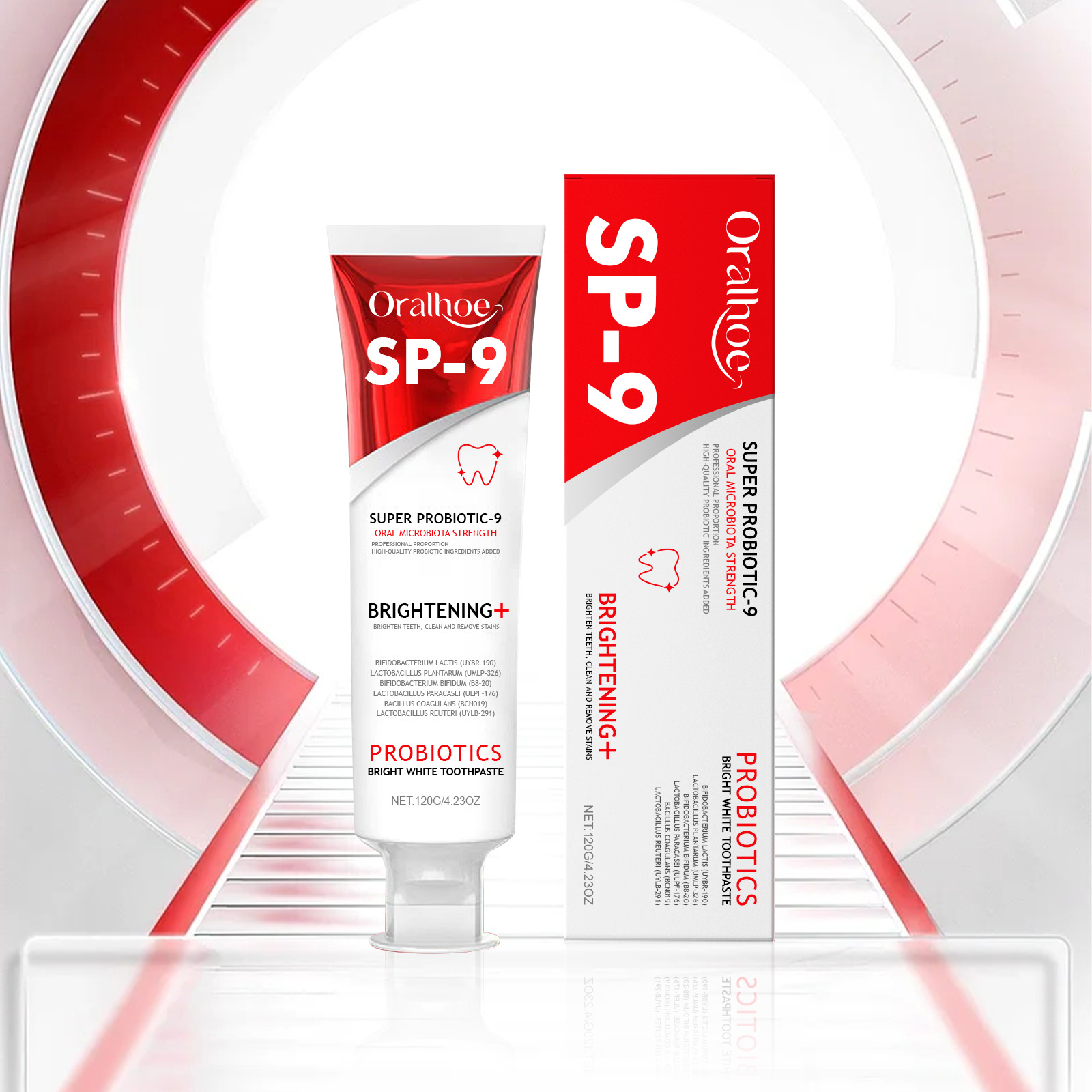 Pasta Gigi Probiotik Sp-9 Memb - Teeth Whitening Cream ulasan dan harga