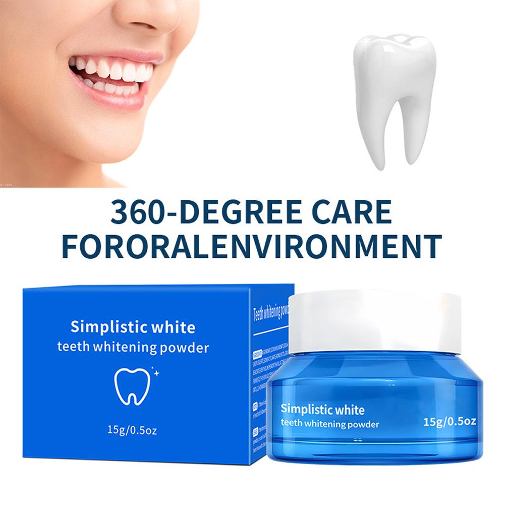 Bubuk Pemutih Gigi Putih Seder - Teeth Whitening Hismile ulasan dan harga