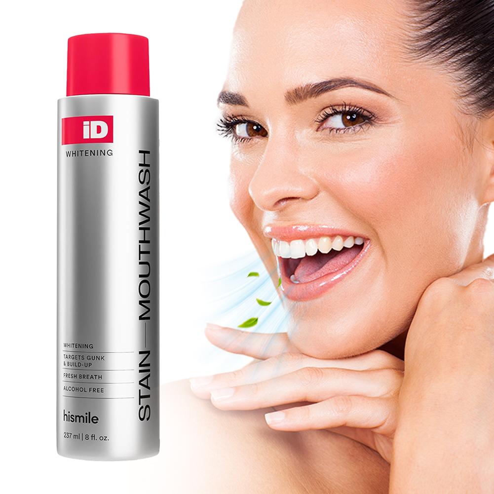 Hismile iD Obat Kumur Bebas Al - Teeth Whitening Hismile ulasan dan harga