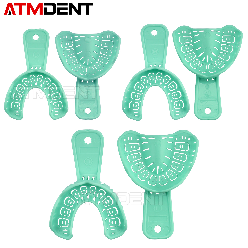 6 buah/set nampan plastik ceta - Teeth Whitening Tray ulasan dan harga