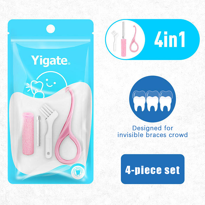 ✰ ✪ 4Pcs/Set Alat Penghilang B - Teeth Whitening Tray ulasan dan harga