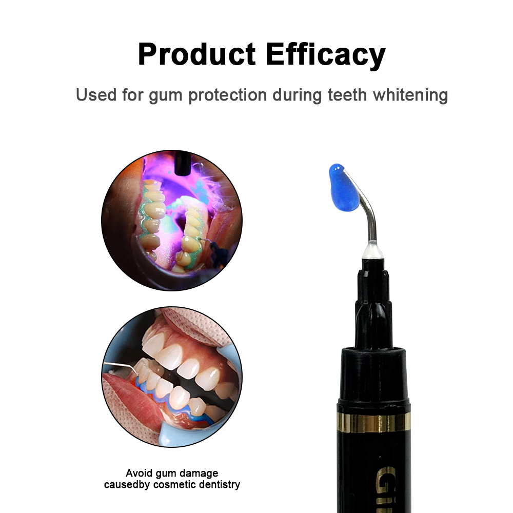 5 Buah/10 Buah 1.5Ml Gel Pengh - Teeth Whitening Gingival Barrier ulasan dan harga