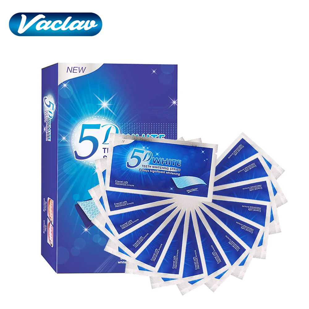 Strip Pemutih Gigi 5D Gel Pemu - Teeth Whitening Hismile ulasan dan harga